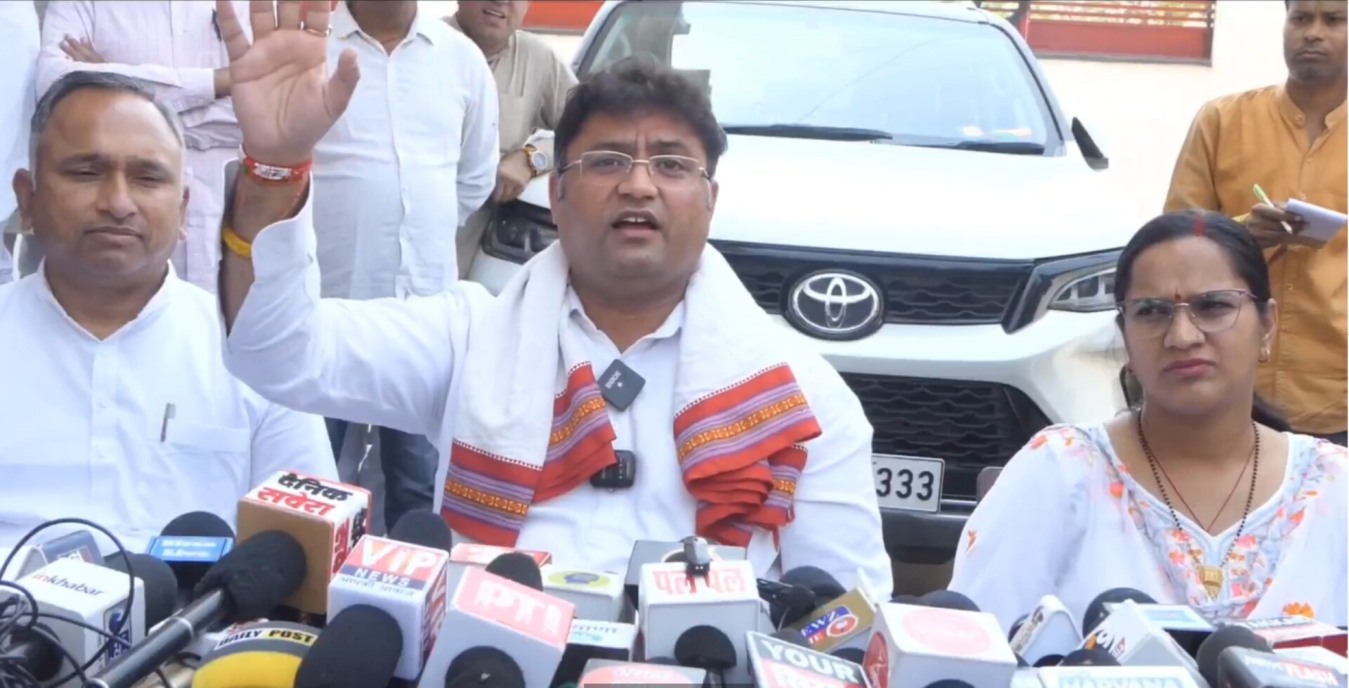BJP Candidate Dr. Ashok Tanwar Stands Firm against 'Jackal Gang' Conspiracy